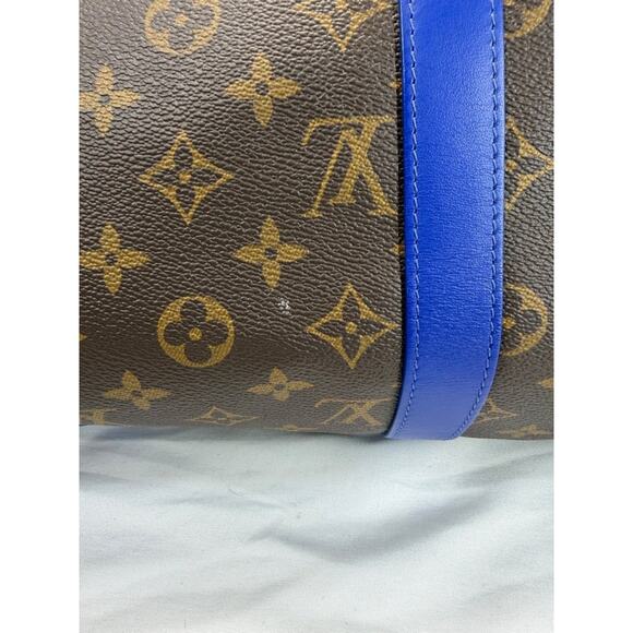 Louis Vuitton Keepall Bandoulière 50 Monogram Indigo Blue G73 SPB-MS 354490 - Picture 15 of 16